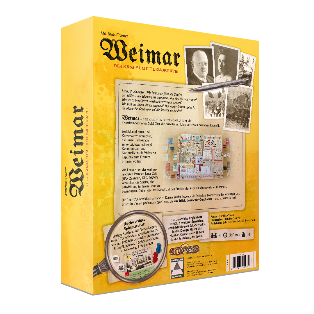 Weimar: The Fight for Democracy English Edition***pre-order Q4 2024***